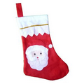 Nonwoven Red Santa Claus Sock Hanging Xmas Tree Decoration